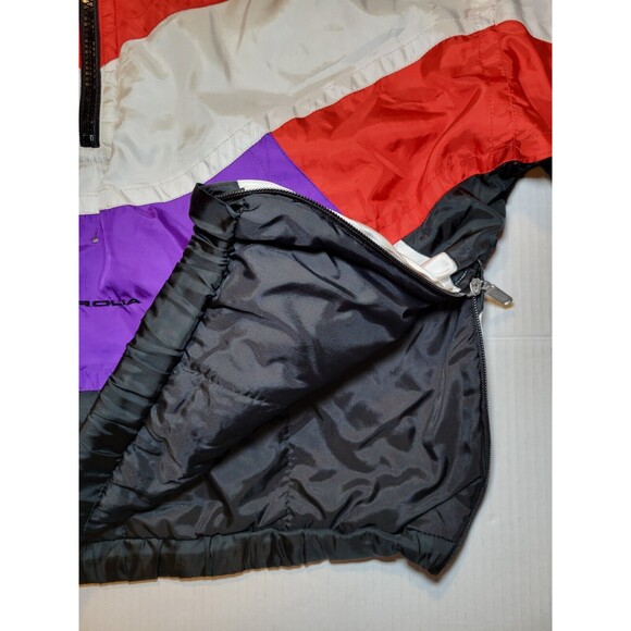 Vintage 90s Tyrolia Ski Jacket Pullover Red White 1/2 Zip Coat Womens Size M VTG - Picture 8 of 14